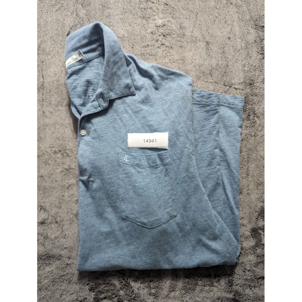Criquet Short Sleeve Polo Shirt Men's Size XL Green - Picture 12 of 12